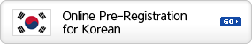 Online-Pre-Registration for Korean